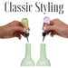 5 Piece Classic Chrome Style Bottle Stopper Set