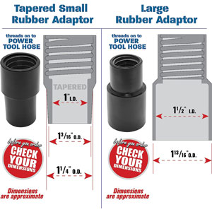 Heavy Duty Clear PVC Flex Hose with 2 Hose Clamps