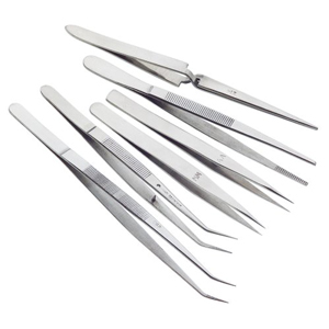 6 Piece Tweezer Set - D3288