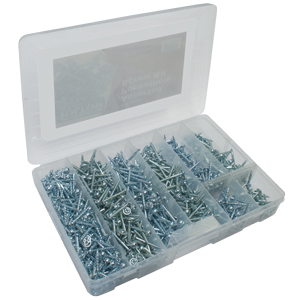 800 Piece Assorted Pocket Hole Screw Kit