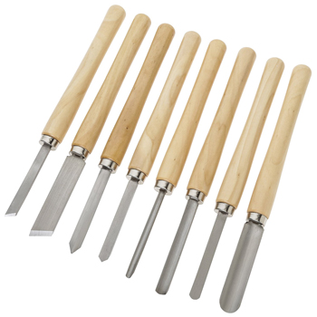 SteelX 8-Piece Lathe Chisel Set / D2228