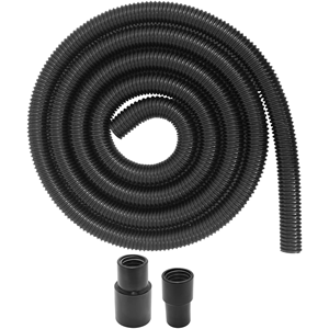 Heavy Duty Clear PVC Flex Hose with 2 Hose Clamps