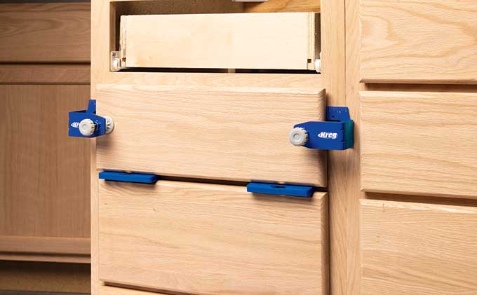 Kreg® Drawer Front Mounting Kit