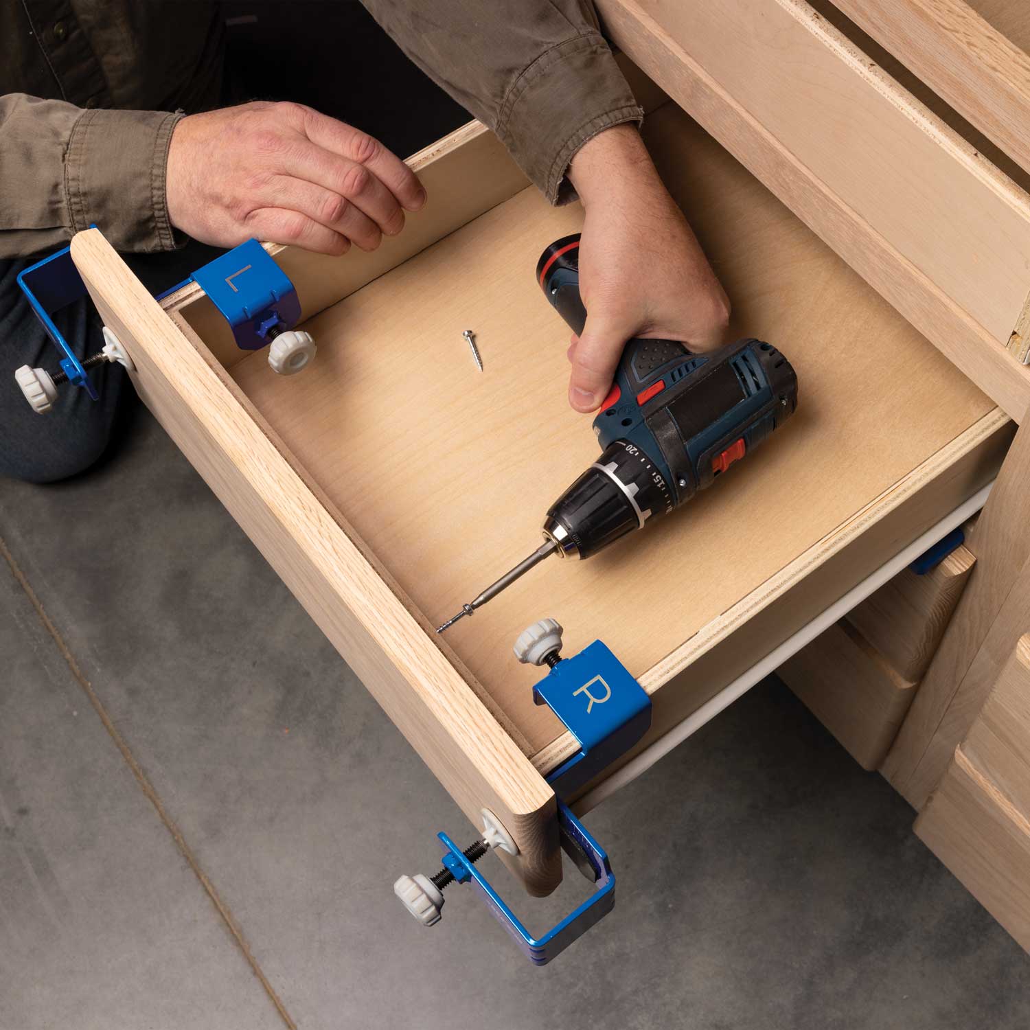 Kreg® Drawer Front Mounting Kit