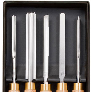 5 Pc Stone Mountain Turning Tool Set