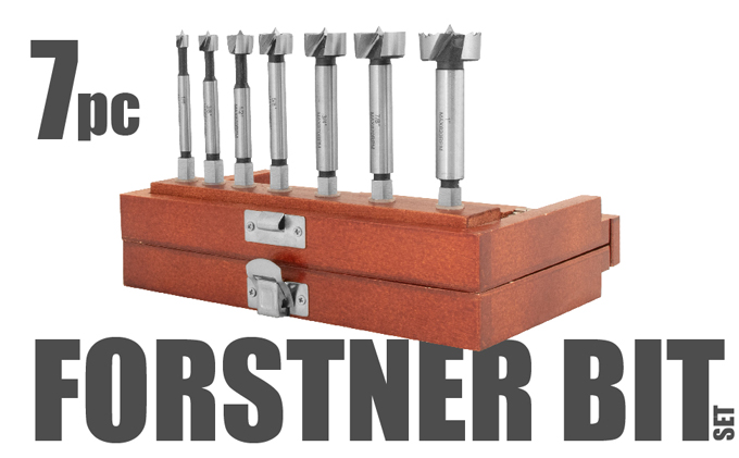 Stone Mountain 7 Piece Forstner Bit Set