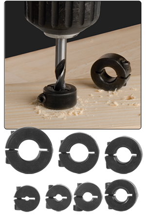 7 Piece Split Ring Depth Stop Set