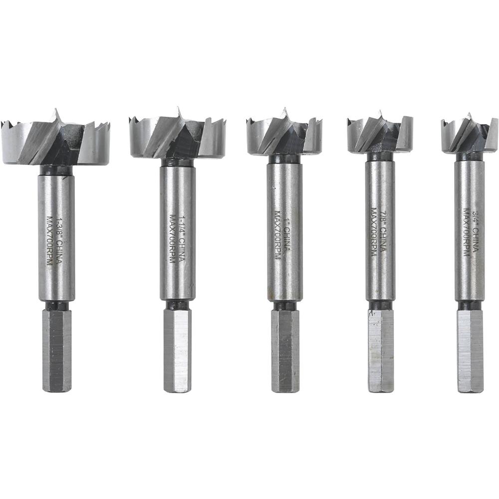 8 Piece Jumbo Forstner Bit Set