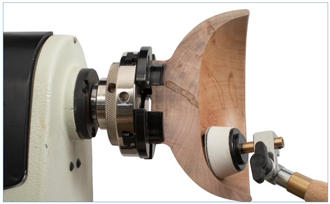 1 inch and 2 inch Diameter Bowl Sander with Dual Bearing Head